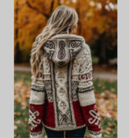 Women's Skin-friendly, Anti-pilling Knitted Cardigan With A Round Neckline, Loose Fit, And Long Length